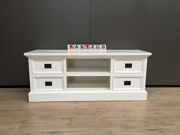 TV-meubel Finn Wit / Wit 135
