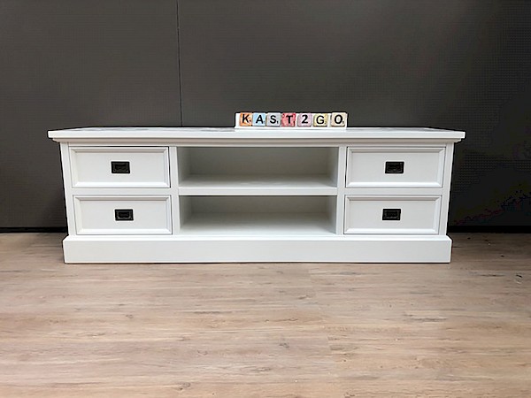 TV-meubel Finn Wit / Wit 165