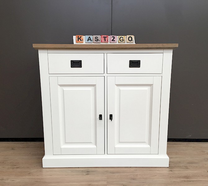 Dressoir Finn Wit / Eiken 95