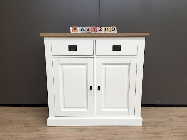 Dressoir Finn Wit / Eiken 95