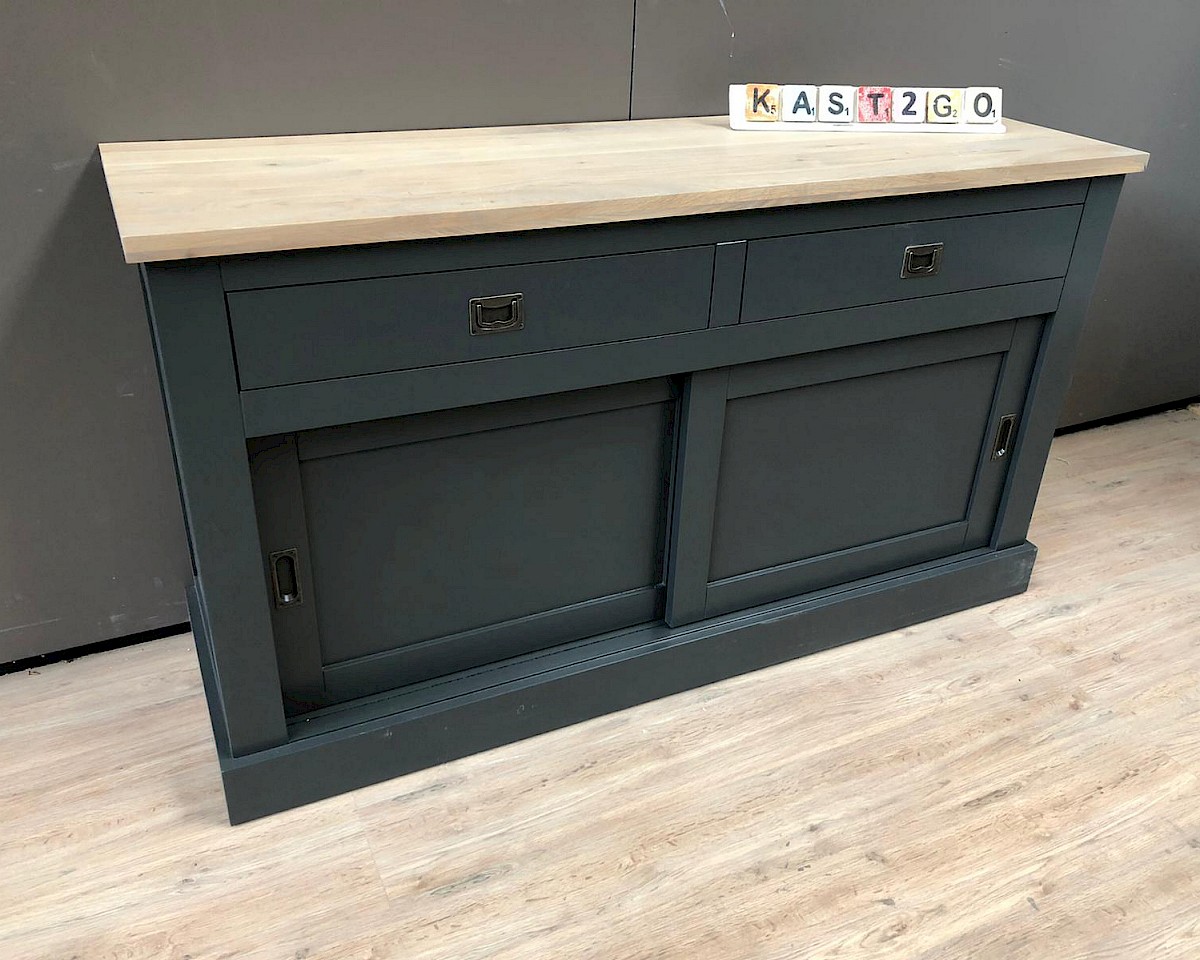 Sideboard Melbourne Anthrazit/ Eichen 160